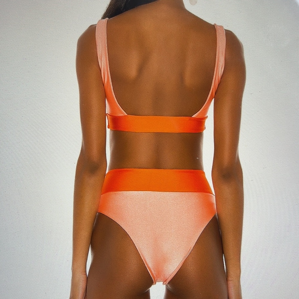 Tularosa Two-Tone Bikini Set - Picture 2 of 13